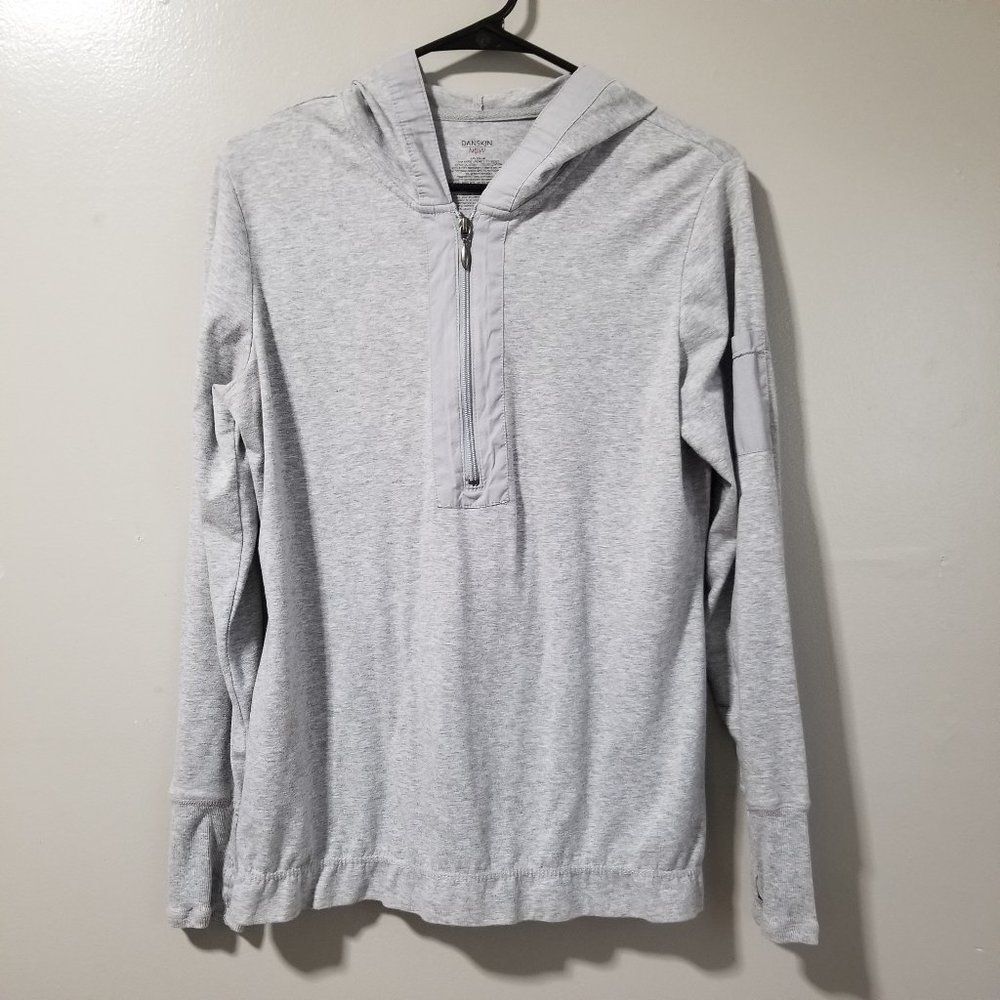 Danskin Now Gray Hoodie Women's Large (12-14)